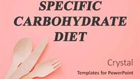  Presentation with diet - PPT layouts with diet-text-on-flat-lay background and a lemonade colored foreground