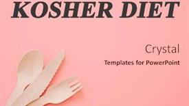  Presentation with diet - Presentation theme featuring diet-text-on-flat-lay background and a lemonade colored foreground