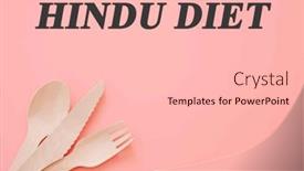  Presentation with hindu - Presentation design enhanced with diet-text-on-flat-lay background and a lemonade colored foreground