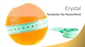  Presentation with diet - Beautiful presentation featuring diet backdrop and a white colored foreground