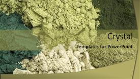  Presentation with spirulina - PPT theme consisting of chlorella wheatgrass kelp and moringa background and a yellow colored foreground