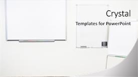  Presentation with story - Beautiful PPT theme featuring different boards in a class backdrop and a white colored foreground