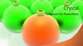  Presentation with portfolio - Beautiful presentation featuring different christmas decoration on white background see more in my portfolio backdrop and a seafoam green colored foreground