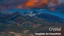 Presentation with mongolian - Slides featuring different-colored-mountains-with-beauty background and a tawny brown colored foreground