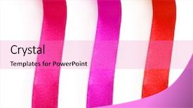  Presentation with different - Beautiful slide set featuring award templates - collection of ribbons of different backdrop and a coral colored foreground