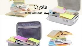  Presentation with bright colorful candy isolated - Presentation theme enhanced with different compositions with colorful books background and a lemonade colored foreground