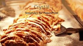  Presentation with counters - Presentation with different-counters-with-salads-meals background and a yellow colored foreground