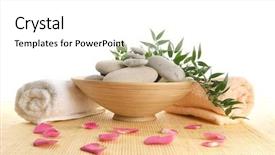  Presentation with health care - Presentation theme having health care background made of many still-life elements background and a white colored foreground