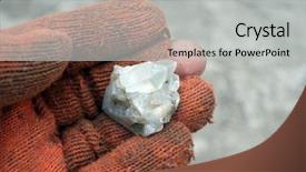  Presentation with kazakhstan - Slide deck featuring different forms of quartz background and a light gray colored foreground