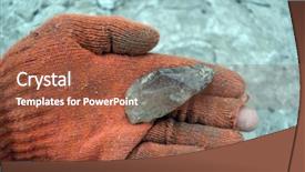  Presentation with kazakhstan - Cool new theme with different forms of quartz backdrop and a tawny brown colored foreground