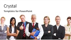  Presentation with different - Presentation having different male and female lawyer background and a pink colored foreground