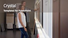  Presentation with superfoods samples - Amazing theme having different materials and sample backdrop and a dark gray colored foreground