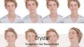  Presentation with sad - Theme enhanced with different moods and expressions happy background and a lemonade colored foreground