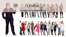  Presentation with personality - Cool new presentation with different personality men women - stand out from the crowd backdrop and a soft green colored foreground