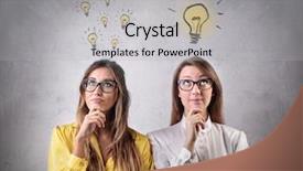  Presentation with different - PPT theme consisting of different thinkers background and a light gray colored foreground