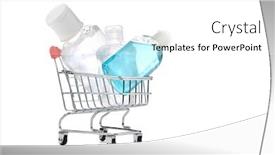  Presentation with hand hygiene - Presentation having different-type-of-hand-sanitizers background and a white colored foreground