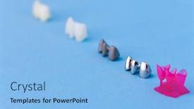  Presentation with dental - Slide set enhanced with different-types-of-dental-tooth background and a light blue colored foreground