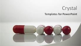  Presentation with medicines - Beautiful presentation theme featuring different-types-of-medicines-different backdrop and a white colored foreground