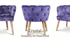  Presentation with different - Audience pleasing presentation consisting of different views of comfortable armchair backdrop and a cream colored foreground