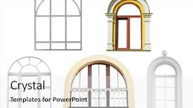  Presentation with white differene - Slide deck having different windows on white background background and a white colored foreground