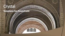  Presentation with arches - Colorful presentation enhanced with differnt culture - arches in the nazrid palace backdrop and a tawny brown colored foreground