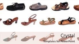  Presentation with man woman - Audience pleasing presentation design consisting of diffrent - many fancy man's and woman backdrop and a lemonade colored foreground