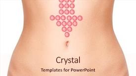  Presentation with being a single woman - Beautiful PPT layouts featuring digestive - arrow on woman belly isolated backdrop and a lemonade colored foreground