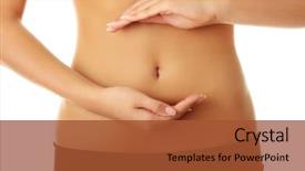  Presentation with elementary school black female career day technology - Beautiful presentation theme featuring digestive - beautiful female body isolated backdrop and a red colored foreground