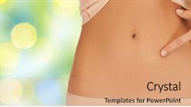  Presentation with weigh loss - Cool new presentation with digestive - health digestion beauty people backdrop and a coral colored foreground