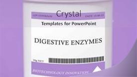  Presentation with enzymes - Presentation theme enhanced with digestive-enzymes-supplements-containing-enzymes background and a  colored foreground