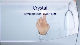  Presentation with virtual hand - Cool new PPT layouts with digi - close up of male hand backdrop and a sky blue colored foreground