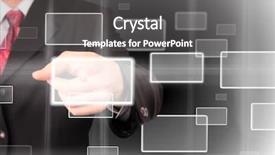  Presentation with theme - Presentation consisting of digital choice concept of virtual background and a  colored foreground