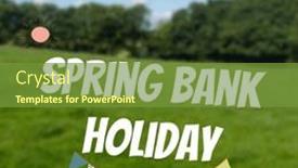  Presentation with digital image - Slides consisting of digital-composite-image-of-spring and a tawny brown colored foreground