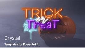  Presentation with horror - Theme enhanced with digital-composite-image-of-trick background and a gray colored foreground