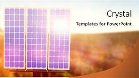  Presentation with structure of solar system - Slide deck enhanced with digital composite of 3d solar background and a cream colored foreground