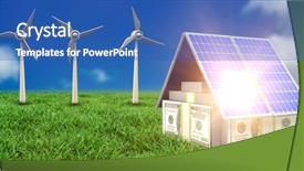  Presentation with solar eclipse and lunar eclipse - PPT layouts having digital composite of 3d solar background and a ocean colored foreground