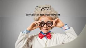  Presentation with composite - Theme with digital composite of boy background and a light gray colored foreground