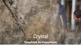  Presentation with digital pen - Audience pleasing PPT layouts consisting of digital composite of business people backdrop and a violet colored foreground