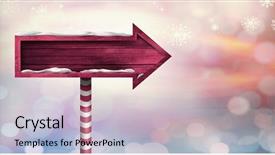  Presentation with digital government - Presentation theme with digital composite of christmas arrow background and a lemonade colored foreground