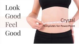  Presentation with good - PPT layouts enhanced with digital composite of look good background and a  colored foreground