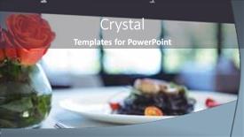  Presentation with oyster - Theme featuring digital-composite-of-national-oyster background and a dark gray colored foreground