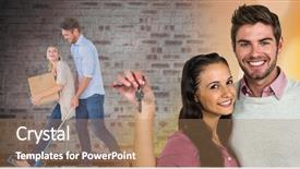  Presentation with african people boxing - PPT layouts consisting of digital composite of people moving background and a  colored foreground