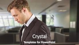  Presentation with 40s or 50s sad - PPT layouts with digital composite of sad disappointed background and a  colored foreground