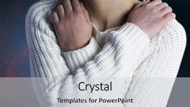  Presentation with grief - Theme enhanced with digital composite of sad woman background and a  colored foreground