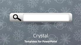  Presentation with search - Theme with digital composite of search bar background and a gray colored foreground
