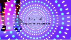  Presentation with soccer - Slide deck featuring digital-composite-of-soccer-player background and a light blue colored foreground