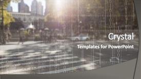  Presentation with code - Colorful slide deck enhanced with digital composite of white binary backdrop and a gray colored foreground