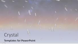  Presentation with white fragility - Theme consisting of digital-composite-of-white-feathers background and a lemonade colored foreground