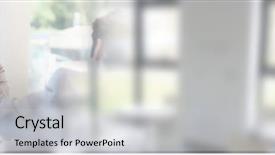  Presentation with agreement signing - Beautiful slide set featuring digital composite of woman signing backdrop and a light gray colored foreground