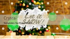  Presentation with snow tree - 